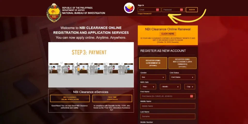 Log in or register