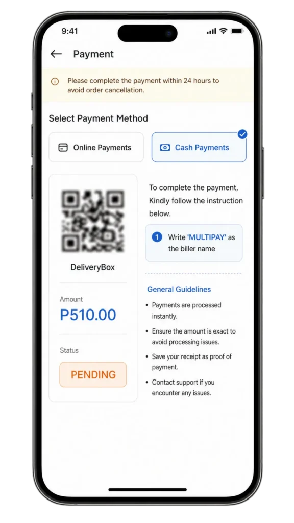 nbi clearance cash payment instructions