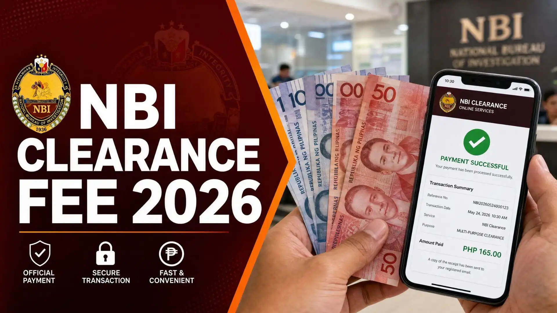 NBI Clearance Fee 2026 Complete Cost